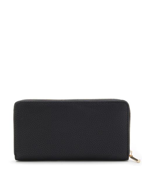 CALIWEN Grand portefeuille zipp&eacute; NOIR - Portefeuilles Femme