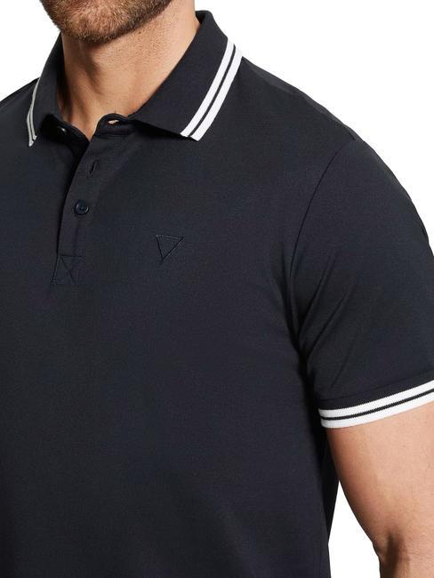 PIQUE Polo stretch &agrave; manches courtes smartblue - chemise polo