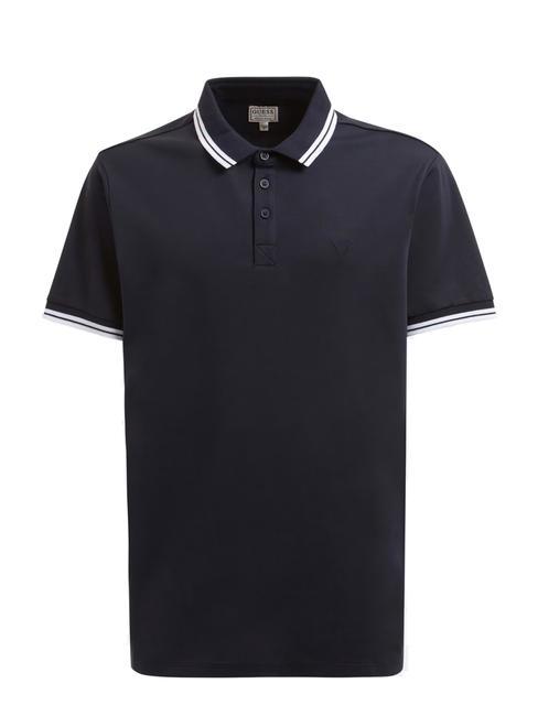 PIQUE Polo stretch &agrave; manches courtes smartblue - chemise polo