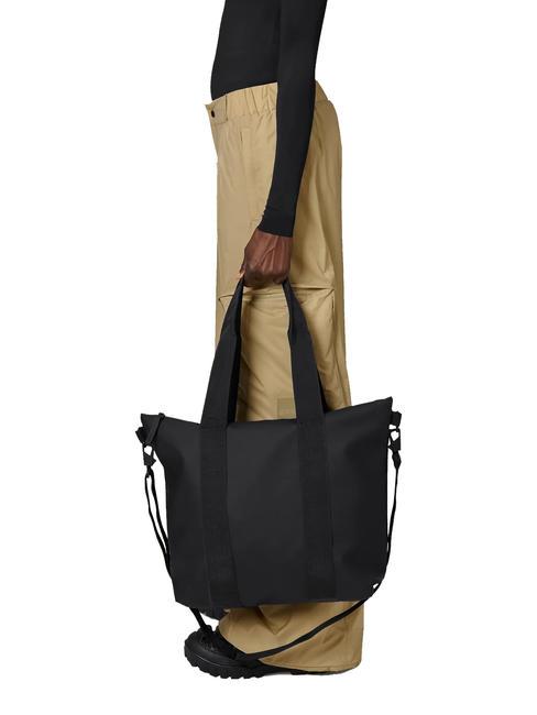 TOTE BAG MINI Sac &eacute;tanche noir - Sacs pour Femme