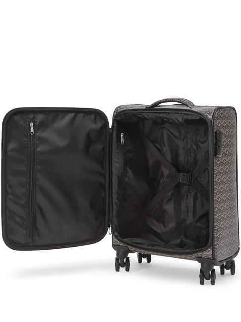 EDERLO Chariot &agrave; bagages &agrave; main gris - Valises cabine