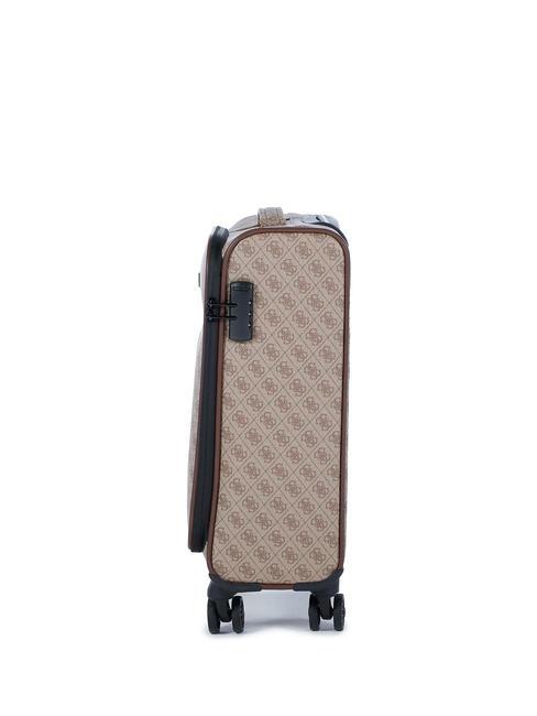 VEZZOLA Chariot &agrave; bagages &agrave; main beige / marron - Valises cabine