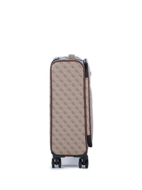 VEZZOLA Chariot &agrave; bagages &agrave; main beige / marron - Valises cabine