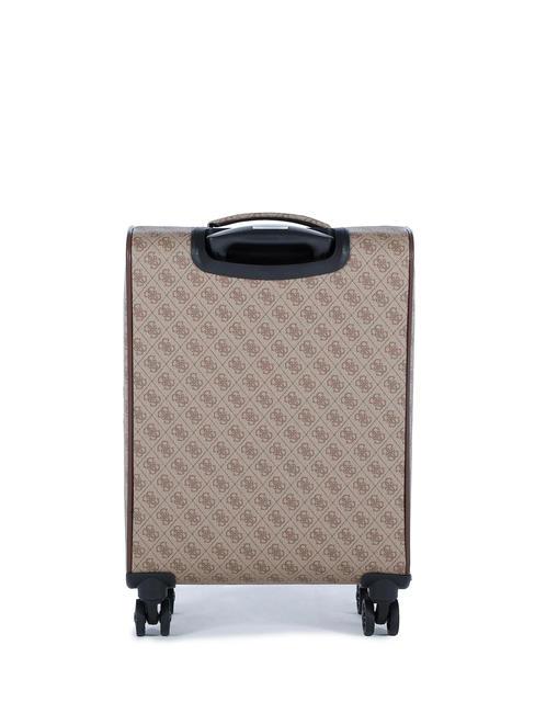 VEZZOLA Chariot &agrave; bagages &agrave; main beige / marron - Valises cabine