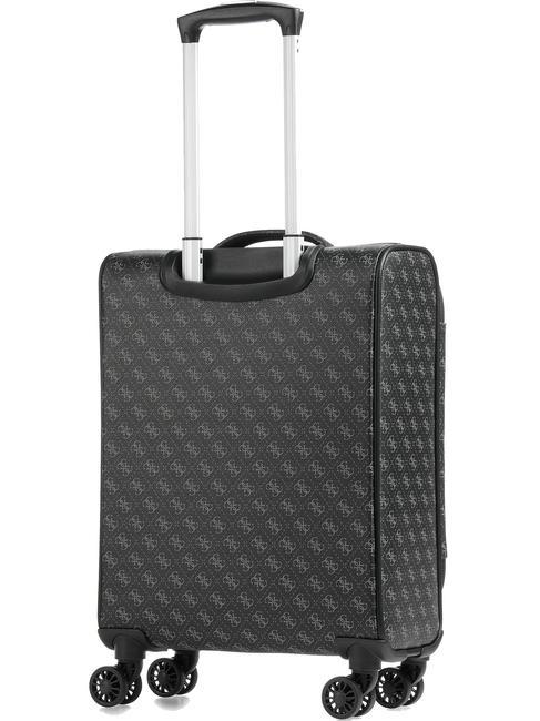VEZZOLA Chariot &agrave; bagages &agrave; main noir fonc&eacute; - Valises cabine