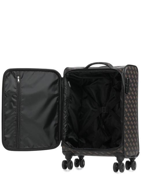 VEZZOLA Chariot &agrave; bagages &agrave; main MARRON / OCRE - Valises cabine