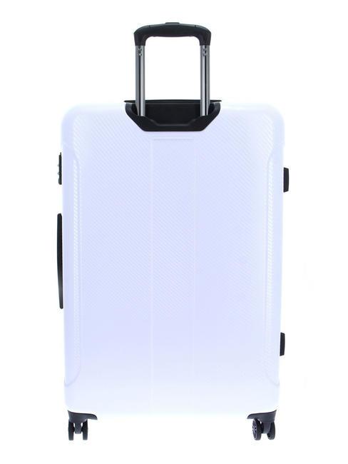 LUSTRE2 Grand chariot blanc - Valises Rigides
