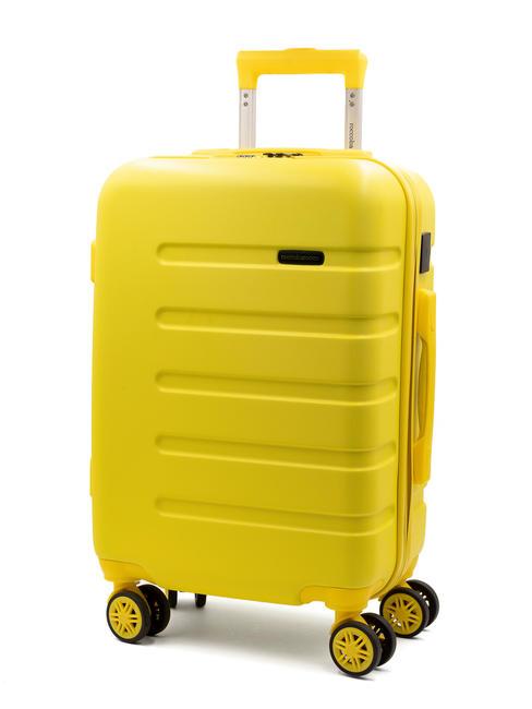 EXPEDITION Chariot &agrave; bagages &agrave; main Jaune - Valises cabine