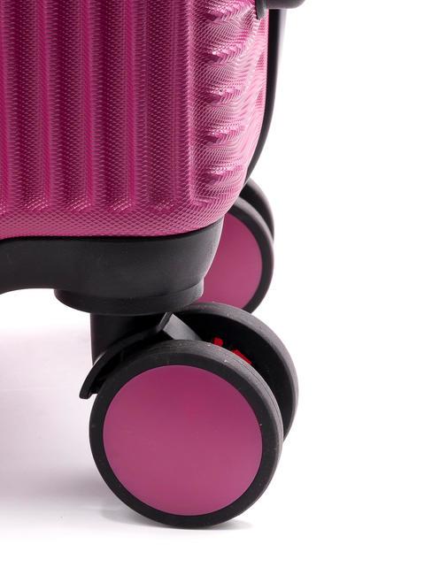 ADVENTURE Chariot &agrave; bagages &agrave; main fuchsia - Valises cabine