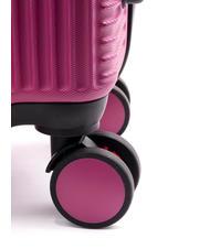 ROCCOBAROCCO ADVENTURE Chariot &agrave; bagages &agrave; main fuchsia - Valises cabine - 8