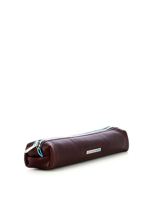 BLUE SQUARE Étui en cuir ACAJOU - Étuis et Accessoires