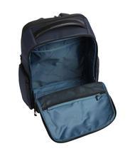 PIQUADRO WOLLEM Sac à dos pour ordinateur portable 15,6" en tissu et cuir bleu - Sacs à dos pour ordinateur portable - 4