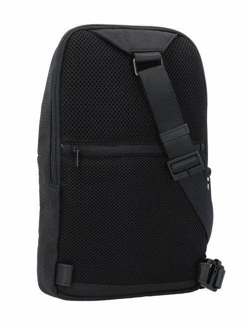 WOLLEN Sac &agrave; dos &agrave; une &eacute;paule Noir - Sacs &agrave; dos pour ordinateur portable