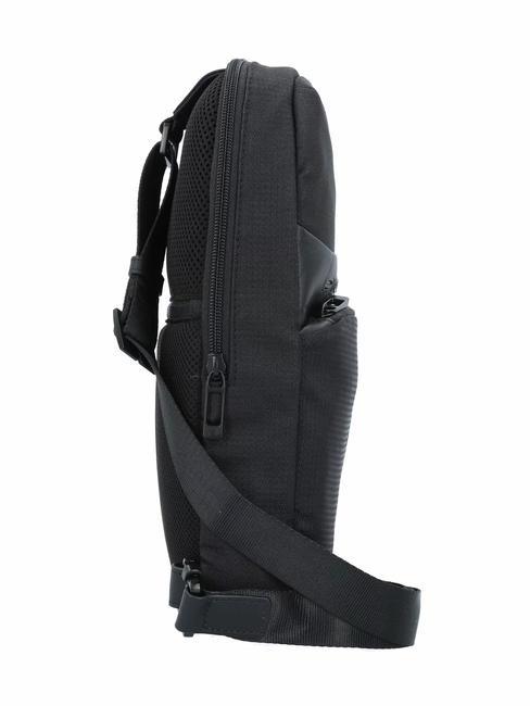 WOLLEN Sac &agrave; dos &agrave; une &eacute;paule Noir - Sacs &agrave; dos pour ordinateur portable