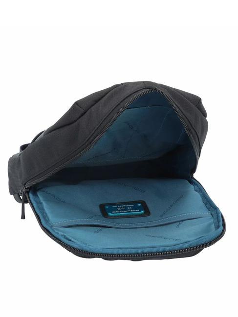 WOLLEN Sac &agrave; dos &agrave; une &eacute;paule Noir - Sacs &agrave; dos pour ordinateur portable
