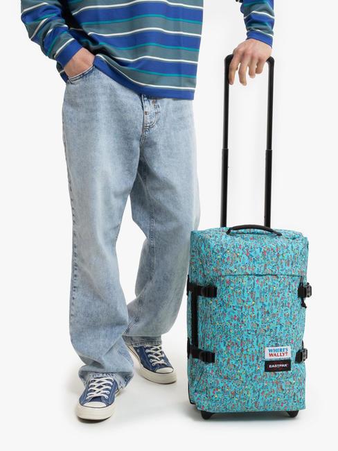 TRANVERZ S Chariot &agrave; bagages &agrave; main fantaisie - Valises cabine