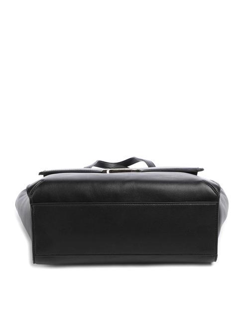 MADAME Sac shopping avec bandouli&egrave;req noir - Sacs pour Femme