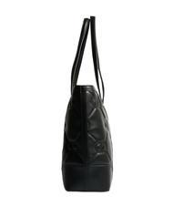 TWINSET LOGO QUILTED Sac cabas port&eacute; &eacute;paule noir - Sacs pour Femme - 3
