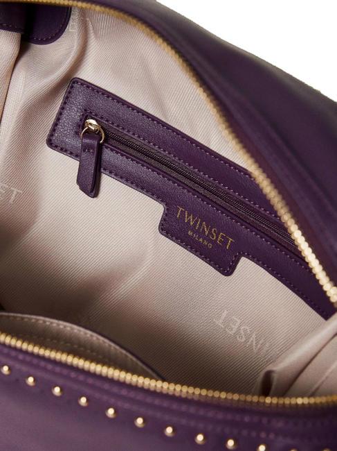 CECILE Sac &agrave; main avec bandouli&egrave;re violet - Sacs pour Femme