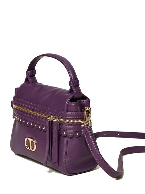CECILE Mini sac &agrave; main avec bandouli&egrave;re violet - Sacs pour Femme