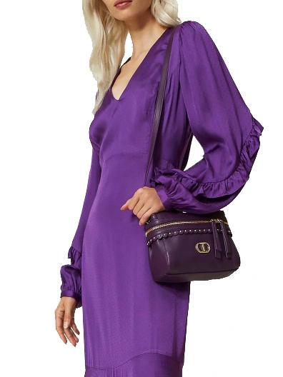 CECILE Mini sac &agrave; main avec bandouli&egrave;re violet - Sacs pour Femme