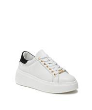 TWINSET METALLIC LOGO Baskets en cuir optique / noir - Chaussures Femme - 3