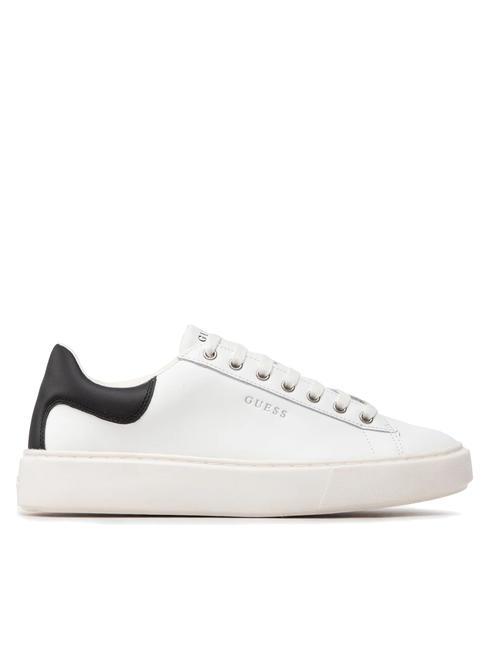 VIBO Baskets blanc noir - Chaussures Homme