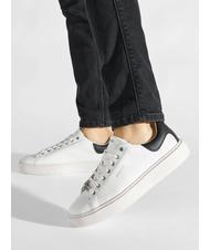 GUESS VIBO Baskets blanc noir - Chaussures Homme - 6