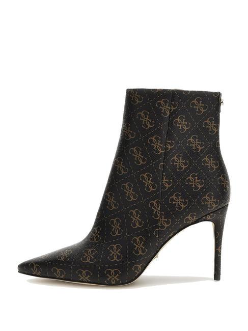 RICHER Bottine ocre brune - Chaussures Femme