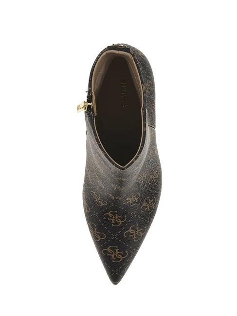 RICHER Bottine ocre brune - Chaussures Femme