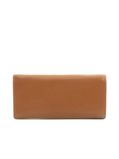BASIC &Eacute;tui &agrave; cl&eacute;s en cuir MARRON - Porte-cl&eacute;s