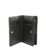 TOSCA BLU BASIC Portefeuille moyen en cuir Noir - Portefeuilles Femme - 2