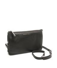 TOSCA BLU BASIC Sac bandouli&egrave;re en cuir Noir - Sacs pour Femme - 2