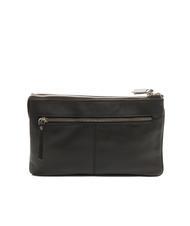 TOSCA BLU BASIC Sac bandouli&egrave;re en cuir Noir - Sacs pour Femme - 4