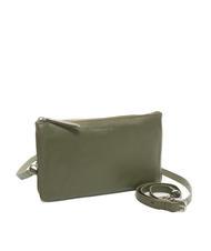 TOSCA BLU BASIC Sac bandouli&egrave;re en cuir olive verte - Sacs pour Femme - 2