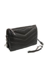 TOSCA BLU PAN CAKE Sac en cuir avec bandouli&egrave;re Noir - Sacs pour Femme - 2