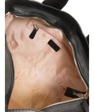 TOSCA BLU FRAPPE Sac moyen en cuir avec bandouli&egrave;re Noir - Sacs pour Femme - 5
