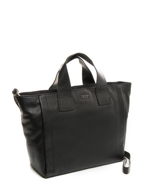 FRAPPE Sac en cuir avec bandouli&egrave;re Noir - Sacs pour Femme