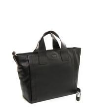 TOSCA BLU FRAPPE Sac en cuir avec bandouli&egrave;re Noir - Sacs pour Femme - 2