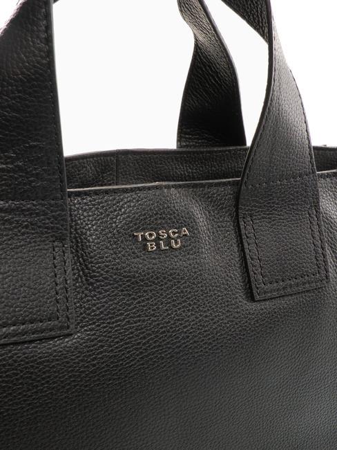 FRAPPE Sac en cuir avec bandouli&egrave;re Noir - Sacs pour Femme