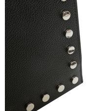 TOSCA BLU CONFETTI Sac bandouli&egrave;re en cuir Noir - Sacs pour Femme - 3
