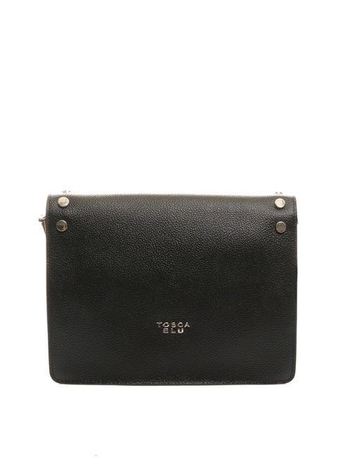 CONFETTI Sac bandouli&egrave;re en cuir Noir - Sacs pour Femme