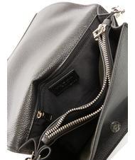 TOSCA BLU CONFETTI Sac bandouli&egrave;re en cuir Noir - Sacs pour Femme - 5