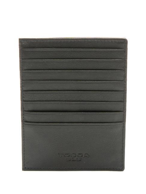 BASIC Porte-cartes en cuir Noir - Portefeuilles Femme