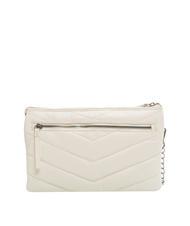 TOSCA BLU PAN CAKE Sac en cuir avec bandouli&egrave;re blanc - Sacs pour Femme - 4