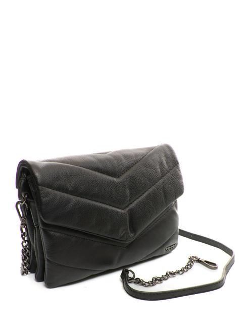 PAN CAKE Petit sac en cuir Noir - Sacs pour Femme