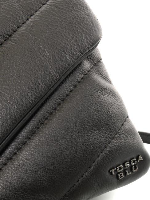 PAN CAKE Petit sac en cuir Noir - Sacs pour Femme