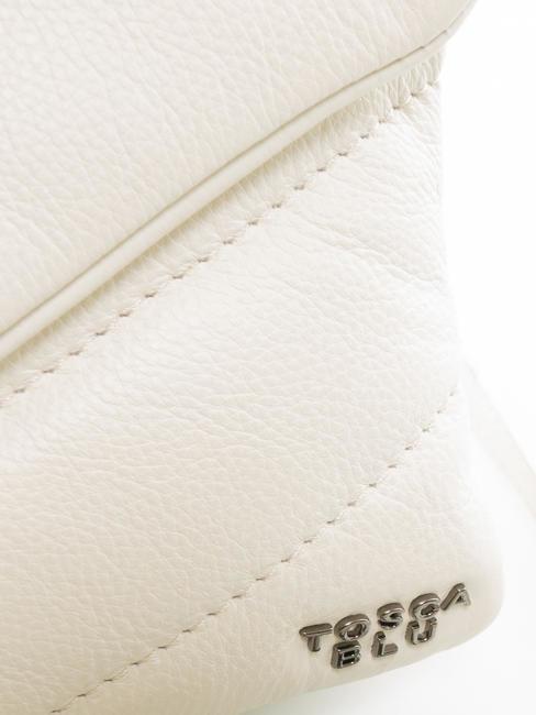 PAN CAKE Petit sac en cuir blanc - Sacs pour Femme