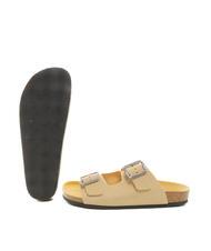 DOCKSTEPS VEGA Tongs en cuir su&eacute;d&eacute; taupe - Chaussures Homme - 2