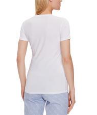 GUESS MINI TRIANGLE T-shirt col V - T-shirt